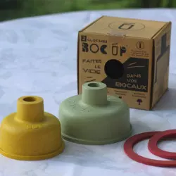 Vakuumglocken für Einmachgläser Erfindung hergestellt in Frankreich