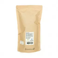 Snack crujiente de cacao crudo y durián