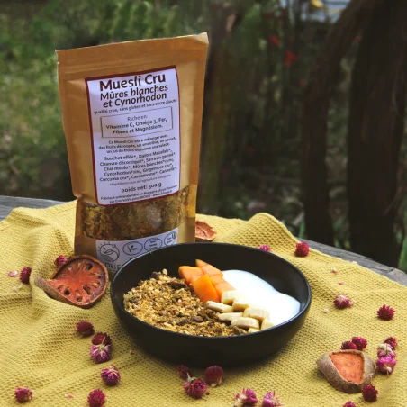 Muesli Cru (Amoras Brancas + Roseira Brava Orgânica)