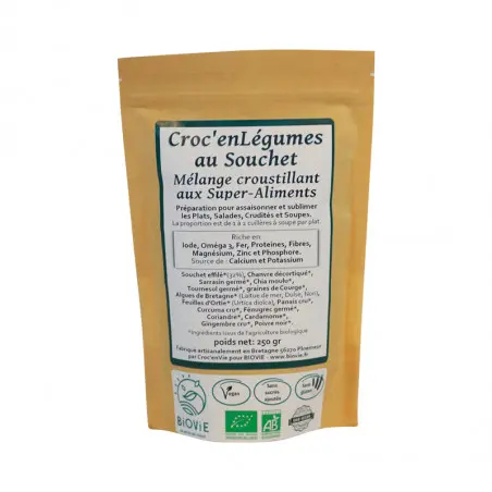 Knusprige Mischung aus Superfoods (Bio und Roh)