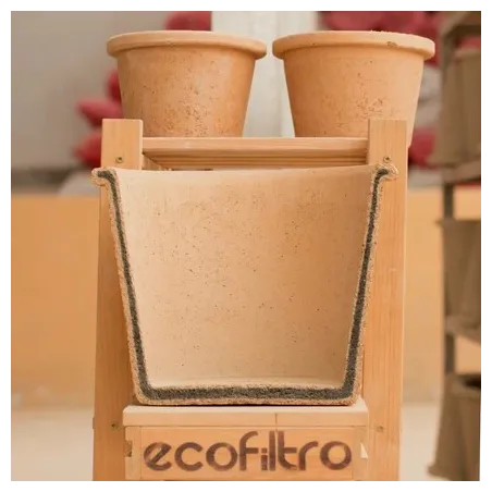 Ecofiltro Noir 20L - Purificateur d'Eau Céramique et Design