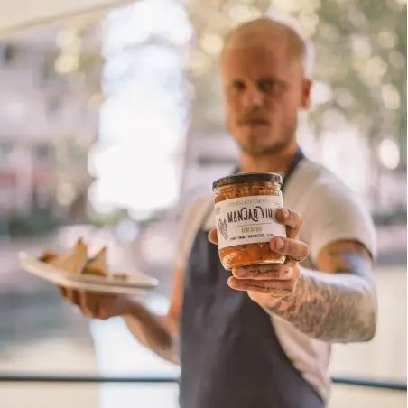 Lacto-fermentierter Sellerieknolle und Apfel BIO