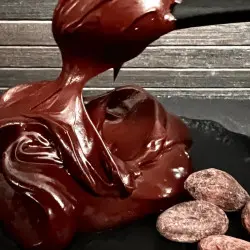 Ganache au chocolat crue