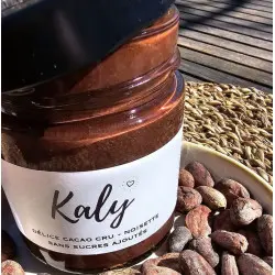 Rauwe Cacao Delight met Hazelnoten (Voorgekiemd)