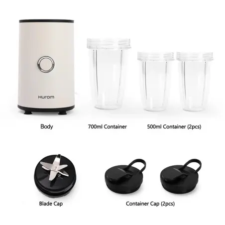 Bicchiere da 500 ml per Frullatore Hurom Power – Accessorio Ufficiale Senza BPA