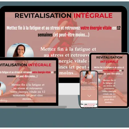 Integral Revitalization: 12 Weeks to Regain Your Vital Energy - Justine Lamboley