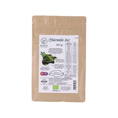 Organic Chlorella Powder (500g)
