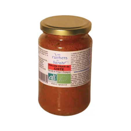 Polline fresco di Cisto di Navarra Biologico