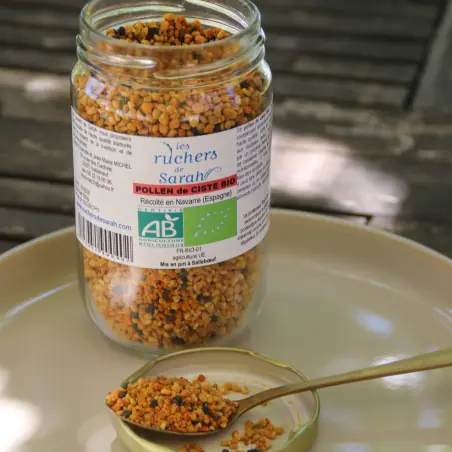 Gedehydrateerde BIO Cistus stuifmeel