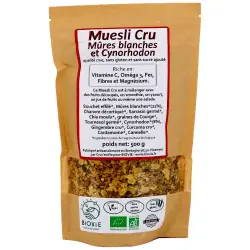 Rauwe Muesli (Witte Moerbeien + Biologische Rozenbottels)