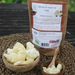 Rauwe biologische cacaoboter (variëteit National)