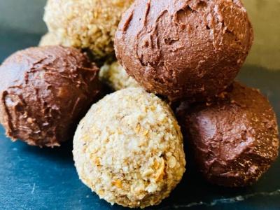 Anti-stress energieballetjes met hennepolie