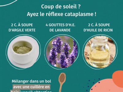 Sonnenbrand? Denken Sie an einen Umschlag.